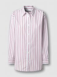 Pepe Jeans Koszula "Lenoir" w kolorze czerwono-białym rozmiar: XS. Białe koszule damskie Pepe Jeans, xs, bez wzorów, z bawełny, bez kołnierzyka, bez ramiączek. Za 174.43 zł.