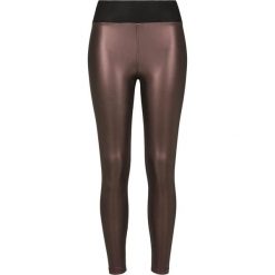 Damskie legginsy Urban Classic faux leather wait. Czerwone legginsy damskie Urban Classics, bez wzorów, ze skóry. Za 175.50 zł.