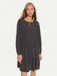Tatuum Sukienka codzienna Cynthia T2417.203B Granatowy Regular Fit. Niebieskie sukienki damskie TATUUM, bez wzorów, z wiskozy, bez ramiączek. Za 189.99 zł.