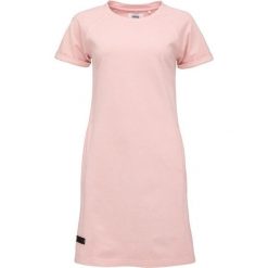 Bawełniana letnia sukienka Loap Denda PNK dla kobiet 2XL. Czerwone sukienki damskie ZSPORT, bez wzorów, z bawełny, sportowe, bez ramiączek. Za 210.99 zł.