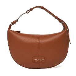 Torebka Armani Exchange. Brązowe torebki klasyczne damskie Armani Exchange, bez dodatków. Za 619.99 zł.