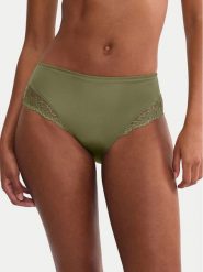 Triumph Figi klasyczne z wysokim stanem Ladyform Soft 10224859 Zielony. Zielone figi Triumph, bez wzorów, z syntetyku. Za 129.99 zł.