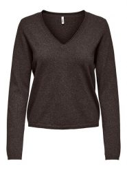 ONLY Sweter w kolorze brązowym rozmiar: S. Brązowe swetry klasyczne damskie Only, s, bez kołnierzyka. Za 81.95 zł.