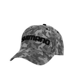 Czapka z daszkiem Shimano. Szare czapki z daszkiem damskie Shimano, bez wzorów, z poliesteru. Za 122.50 zł.