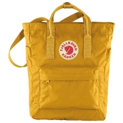 Torba miejska Fjallraven Kanken Totepack - ochre. Żółte torby na laptopa Fjällräven, bez wzorów, z materiału. Za 399.99 zł.