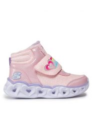 Skechers Sneakersy Heart Lights Brilliant Rainbow 302669L/PKLV Różowy. Czerwone buty sportowe dziewczęce Skechers, bez wzorów, ze skóry, bez zapięcia. Za 179.99 zł.