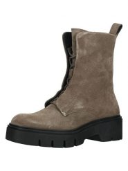 Ara Shoes Skórzane botki w kolorze szarobrązowym rozmiar: 39. Brązowe botki damskie Ara Shoes, ze skóry, bez obcasa, bez zapięcia. Za 186.18 zł.