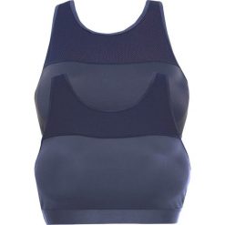 Top sportowy (2 szt.) bonprix ciemnoniebieski. Niebieskie biustonosze sportowe damskie bonprix. Za 59.98 zł.