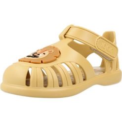Sandały IGOR TOBBY Żółty. Żółte sandały damskie IGOR, bez wzorów, z syntetyku, bez obcasa, bez zapięcia. Za 145.99 zł.