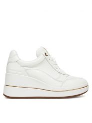 MICHAEL Michael Kors Sneakersy Emmy 43F5EMFS1L Biały. Białe obuwie sportowe damskie MICHAEL Michael Kors, ze skóry, bez zapięcia. Za 709.99 zł.