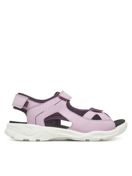 ECCO Sandały Biom Raft 70060361137 Fioletowy. Fioletowe sandały dziewczęce ECCO, ze skóry, bez obcasa, bez zapięcia. Za 306.99 zł.