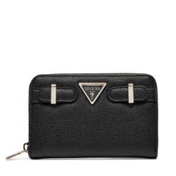 Portfel Guess. Czarne portfele damskie Guess, z aplikacjami. Za 149.99 zł.