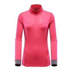 Bluza trekkingowa damska BLACKYAK Carora. Czerwone bluzy damskie BLACK YAK, l, bez wzorów, bez kaptura. Za 299.99 zł.