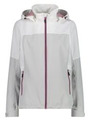 CMP Kurtka funkcyjna w kolorze biało-szarym rozmiar: 44. Białe kurtki sportowe damskie CMP, m, bez wzorów, z tkaniny, bez kaptura. Za 147.91 zł.