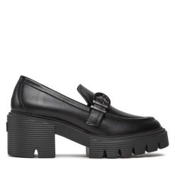 Półbuty Stuart Weitzman. Czarne czółenka damskie Stuart Weitzman, bez wzorów, bez obcasa, na obcasie. Za 2,219.00 zł.