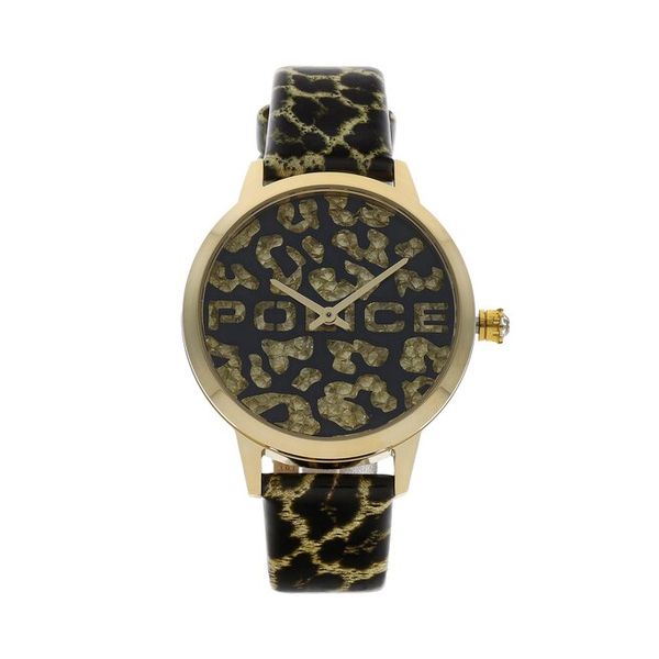 Zegarek Police. Żółte zegarki damskie Police, złote. Za 499.99 zł.