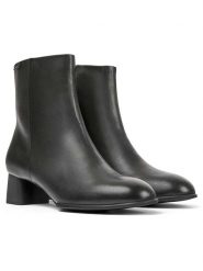 Camper Skórzane botki w kolorze czarnym rozmiar: 35. Czarne botki damskie Camper, eleganckie, bez obcasa, bez zapięcia. Za 489.45 zł.