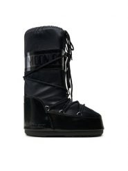 Moon Boot Śniegowce 80D1401680 Czarny. Czarne śniegowce damskie Moon Boot, ze skóry. Za 759.99 zł.