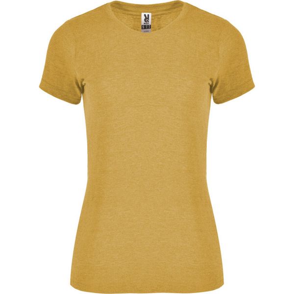 Damska Koszulka Z Krótkim Rękawem Fox Heather Z Krótkim Rękawem. Żółte koszulki damskie ROLY, bez wzorów, bez kołnierzyka, bez ramiączek. Za 37.99 zł.