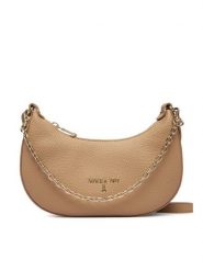 Patrizia Pepe Torebka 8B0309 /001 Beżowy. Brązowe torebki klasyczne damskie Patrizia Pepe, ze skóry, bez dodatków. Za 869.99 zł.