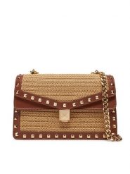 Steve Madden Torebka Bcavet SM13001778 Brązowy. Brązowe torebki wieczorowe damskie Steve Madden, bez wzorów, z materiału, bez dodatków. Za 289.99 zł.