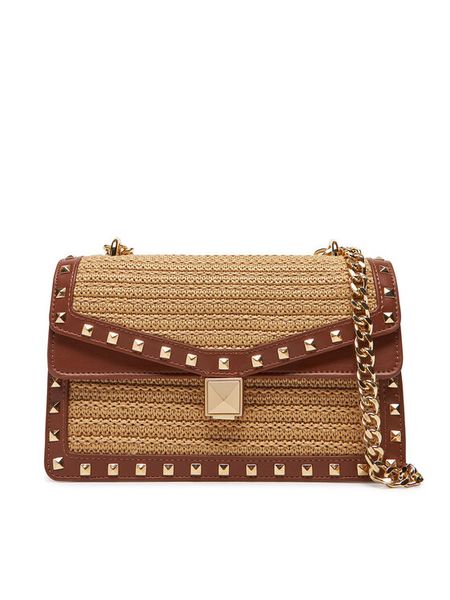 Steve Madden Torebka Bcavet SM13001778 Brązowy. Brązowe torebki wieczorowe damskie Steve Madden, bez wzorów, z materiału, bez dodatków. Za 309.99 zł.