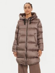 Bomboogie Płaszcz zimowy CW6630TDLC4 Brązowy Regular Fit. Brązowe płaszcze damskie Bomboogie, na zimę, bez wzorów, z syntetyku, bez kaptura. Za 1,129.00 zł.