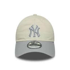 Czapka baseballowa 9twenty New York Yankees. Brązowe czapki z daszkiem damskie New Era, z aplikacjami, z bawełny. Za 143.90 zł.