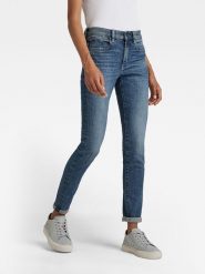 G-Star Dżinsy - Skinny fit - w kolorze niebieskim rozmiar: W27/L34. Niebieskie jeansy damskie G-Star. Za 263.53 zł.