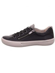 Legero Skórzane sneakersy "Fresh" w kolorze czarnym rozmiar: 37. Czarne obuwie sportowe damskie Legero, bez zapięcia. Za 308.45 zł.