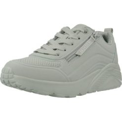 Buty SKECHERS UNO LITE - EASY ZIP Zielony. Zielone obuwie trekkingowe damskie Skechers, bez zapięcia. Za 174.99 zł.