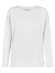 Herrlicher Sweter "Jola" w kolorze białym rozmiar: L. Białe swetry klasyczne damskie Herrlicher, l, z bawełny, bez kołnierzyka. Za 172.95 zł.