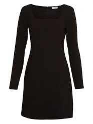 MOSS COPENHAGEN Sukienka "Ayda" w kolorze czarnym rozmiar: XS/S. Czarne sukienki damskie Moss Copenhagen, bez wzorów, bez ramiączek. Za 131.74 zł.