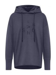 ELBSAND Bluza "Alster" w kolorze granatowym rozmiar: S. Niebieskie bluzy damskie ELBSAND, s, bez wzorów, z kapturem. Za 145.26 zł.