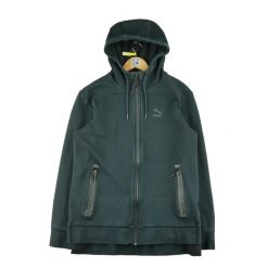 Second life - Kurtka z kapturem na zamek dla kobiet - Stan dobry. Czarne kurtki sportowe damskie Puma, bez wzorów, z kapturem. Za 84.56 zł.