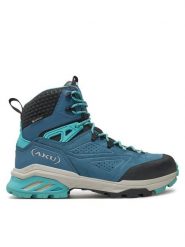 Aku Trekkingi Reactive Gt GORE-TEX Ws 669 Niebieski. Niebieskie obuwie trekkingowe damskie Aku, z gore-texu, bez zapięcia. Za 899.99 zł.