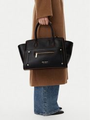 Nine West Torebka CEO-NW-M-002-10 Czarny. Czarne torebki klasyczne damskie Nine West, ze skóry, bez dodatków. Za 249.99 zł.