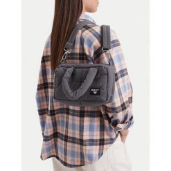 Torebka Roxy. Szare torebki klasyczne damskie Roxy, bez dodatków. Za 59.99 zł.