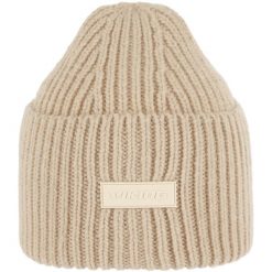 Czapka Froja Life Style z wełny. Brązowe czapki damskie Viking, bez wzorów, z poliamidu. Za 101.99 zł.