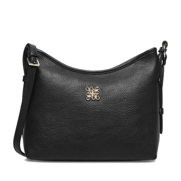 Torebka Nine West. Czarne listonoszki damskie Nine West, bez wzorów, bez dodatków. Za 199.99 zł.