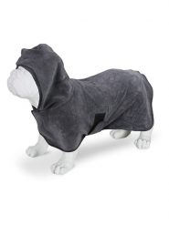 Regatta Szlafrok "Dog Drying" w kolorze szarym dla psa rozmiar: 50 cm. Szare szlafroki damskie Regatta, bez wzorów, z materiału, bez kaptura. Za 100.99 zł.