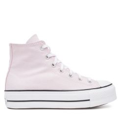 Trampki Converse. Czerwone trampki damskie Converse, bez wzorów, bez zapięcia. Za 279.99 zł.