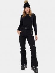 Spodnie Narciarskie Damskie Fundango Galena. Czarne spodnie sportowe damskie FUNDANGO, na zimę, m, bez wzorów, z dresówki, narciarskie. Za 379.00 zł.