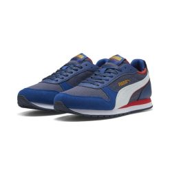 Sneakersy unisex St Miler Retro Run PUMA Navy White Clyde Royal Fierce Red Blue. Białe obuwie sportowe casual damskie Puma, bez zapięcia. Za 299.00 zł.