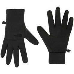 Rękawice turystyczne unisex The North Face Etip Recycled Glove. Czarne rękawiczki damskie The North Face, bez wzorów. Za 145.99 zł.