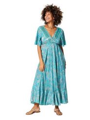 Aller Simplement Sukienka w kolorze błękitnym rozmiar: 34-40. Niebieskie sukienki damskie Aller Simplement, bez wzorów, klasyczne, bez ramiączek. Za 65.99 zł.