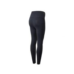 Damskie legginsy jeździeckie z pełną przyczepnością Horze Ginny. Niebieskie legginsy damskie HORZE, s, bez wzorów, z materiału. Za 296.00 zł.