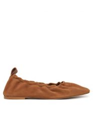 Pepe Jeans Baleriny Poppy Basic PLS10430 Brązowy. Brązowe balerinki damskie Pepe Jeans, bez wzorów, z jeansu. Za 209.99 zł.