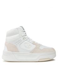Champion Sneakersy Z80 Hi Platform Sl Mid Cut Shoe S11598-WW001 Biały. Białe obuwie sportowe damskie Champion, ze skóry, bez zapięcia. Za 549.99 zł.