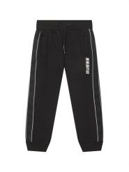 Guess Spodnie dresowe L5GQ13 KB3P2 Czarny Regular Fit. Czarne spodnie dresowe chłopięce Guess, z dresówki. Za 229.99 zł.